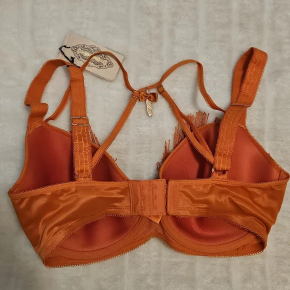 NWT Marlies Dekkers Nubian Summer Padded Plunge Bra 166821 - Picture 8 of 16